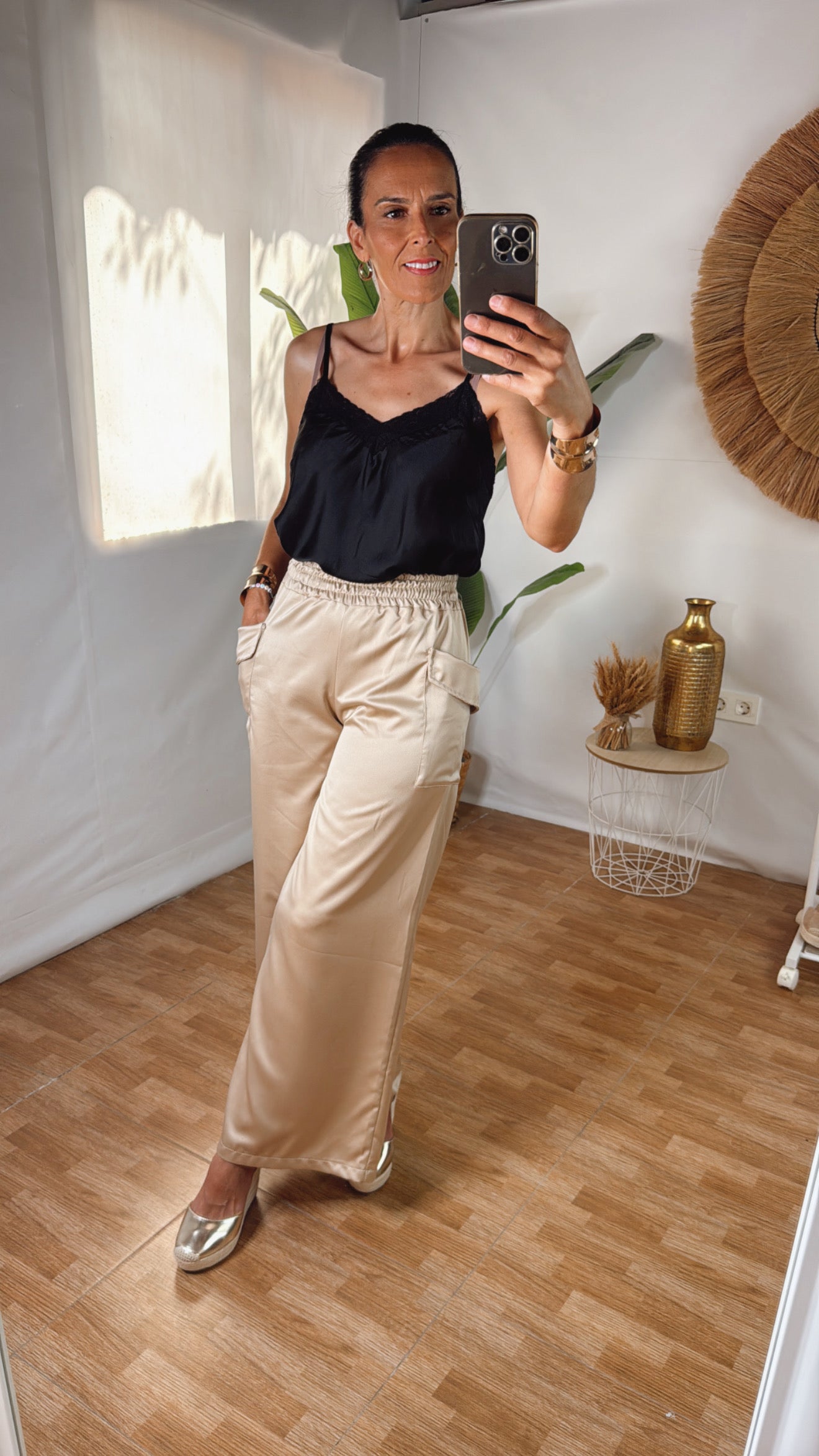 Pantalón Satén