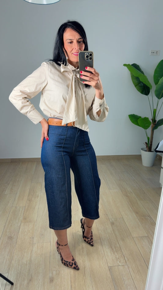 Pantalón Bermuda Denim