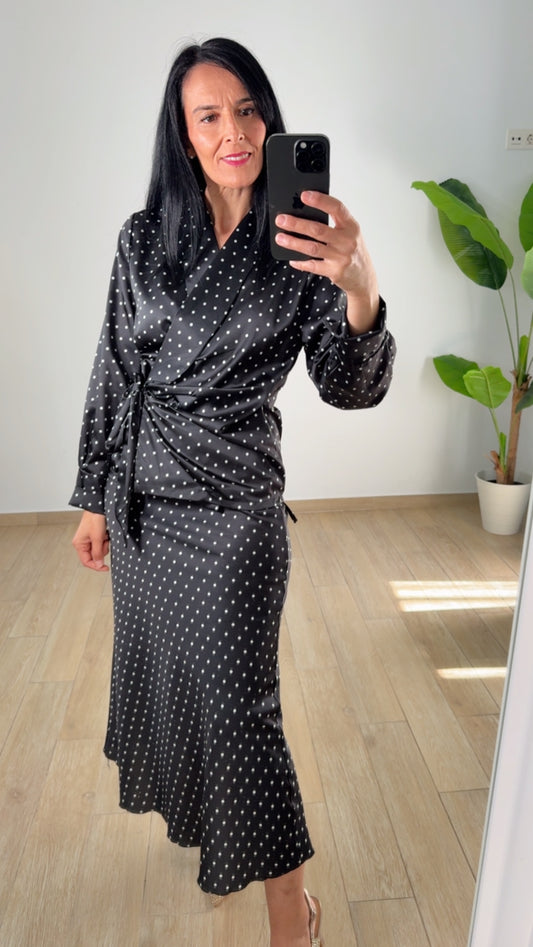 Conjunto satinado Lunar