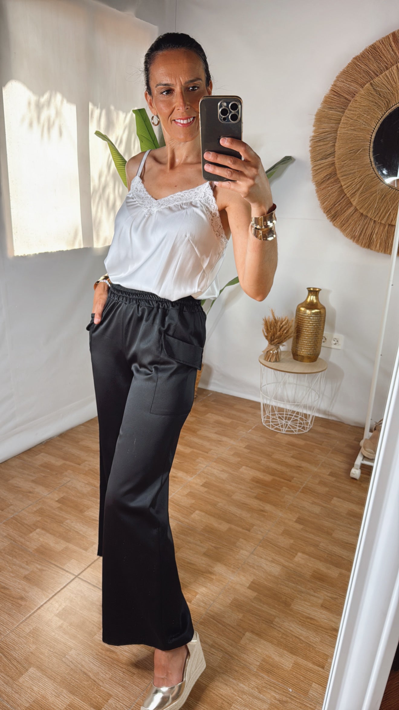 Pantalón Satén