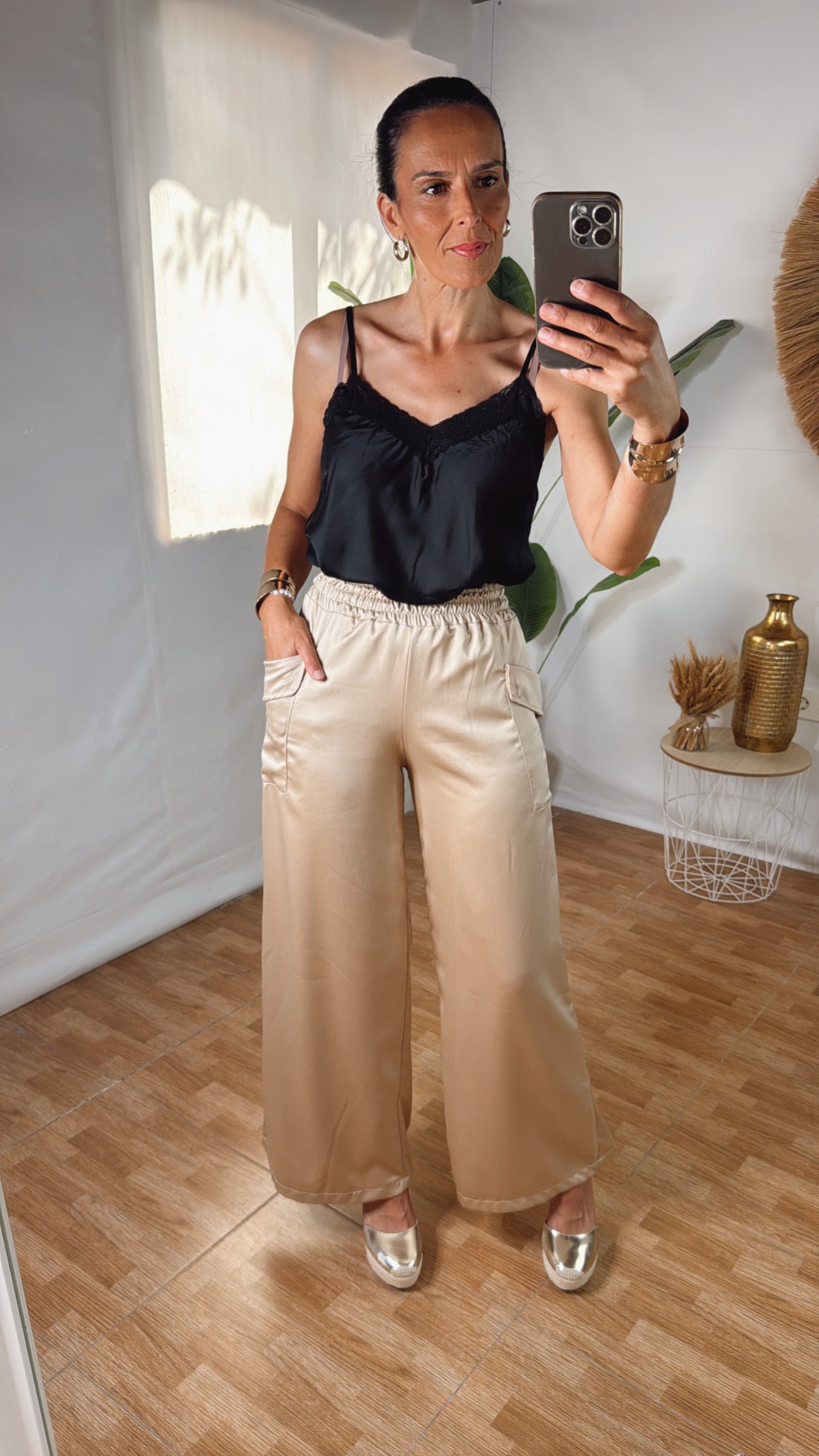 Pantalón Satén