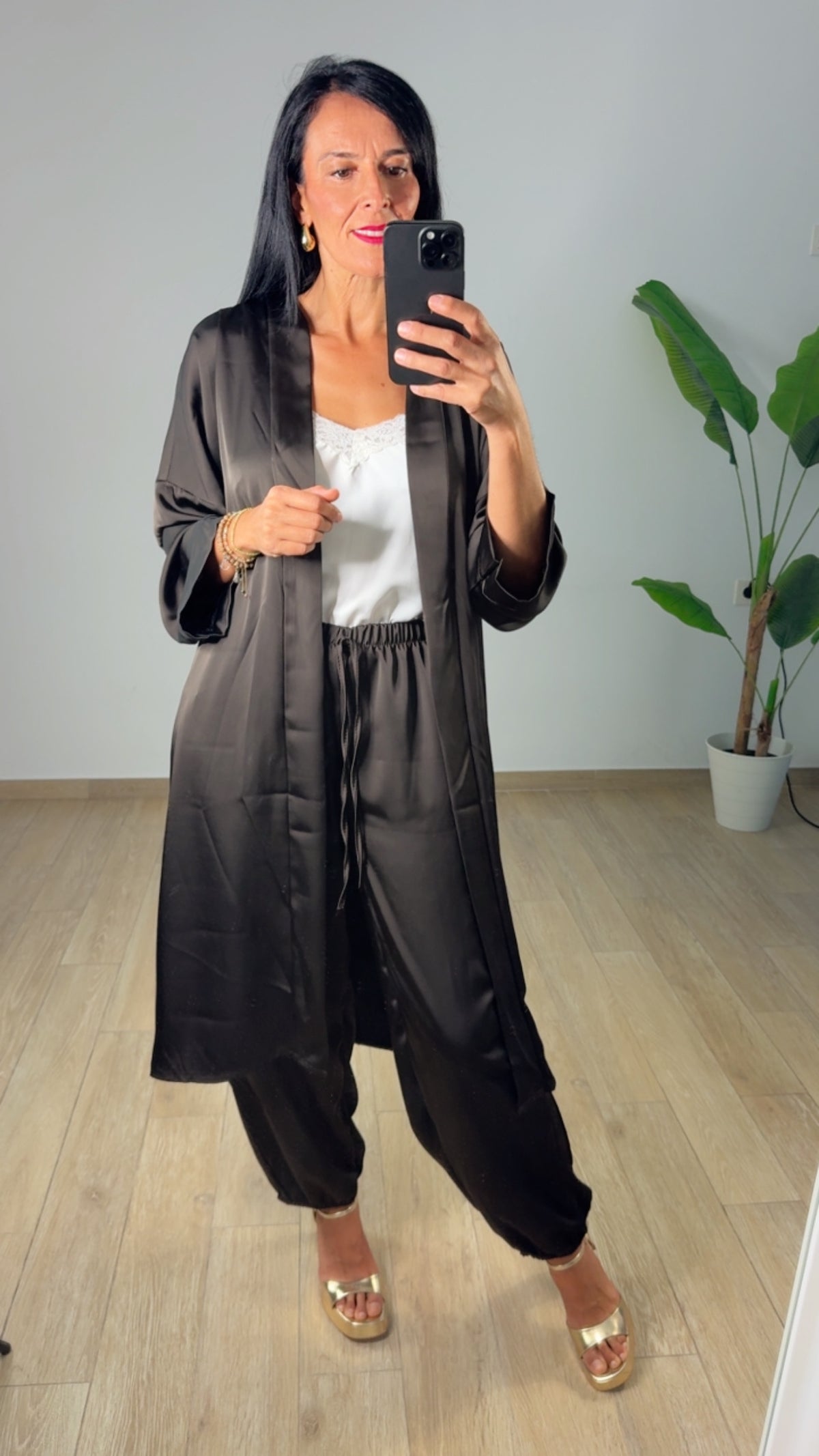 Conjunto Satinado
