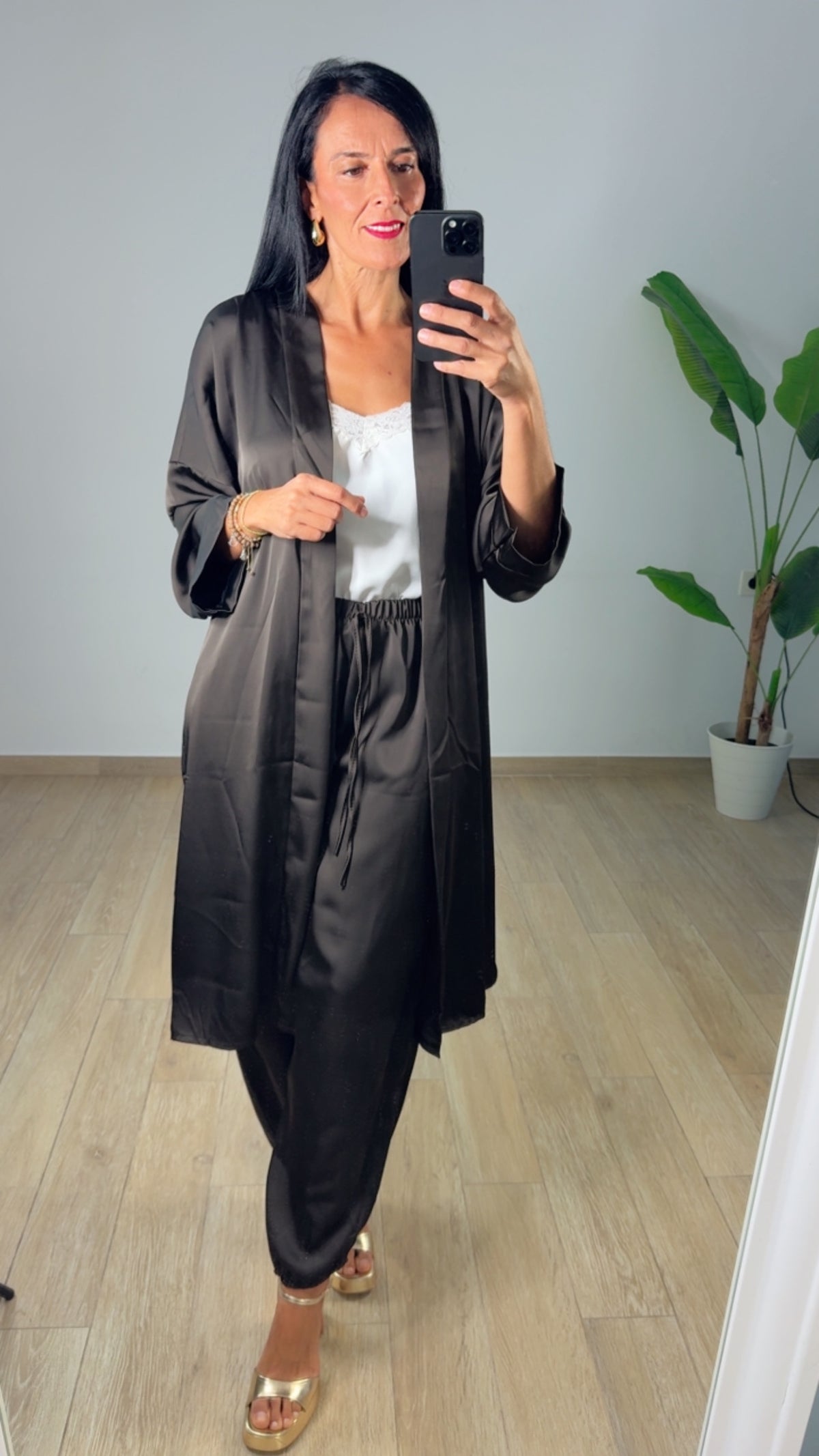 Conjunto Satinado
