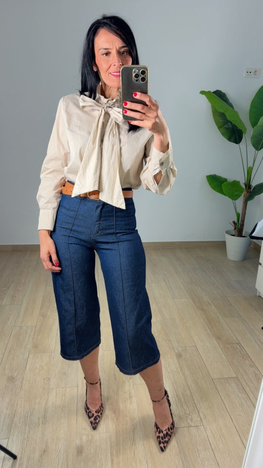 Pantalón Bermuda Denim