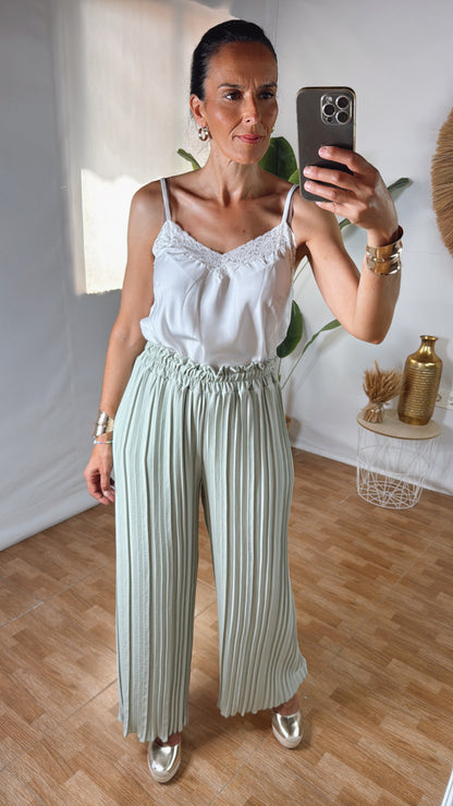 Pantalón Plisado