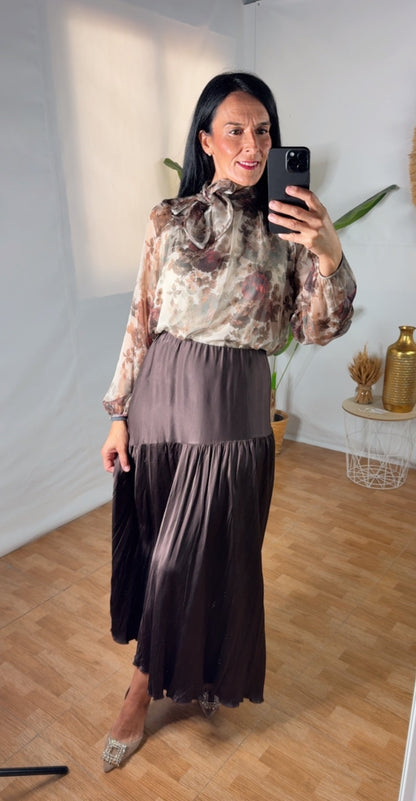 Falda Encanto Satén