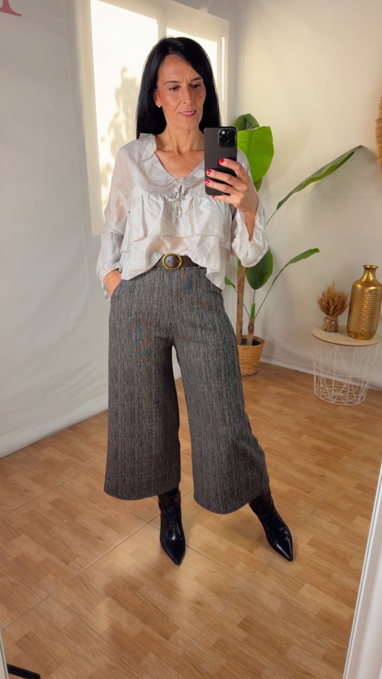 Pantalón Tweed Chic