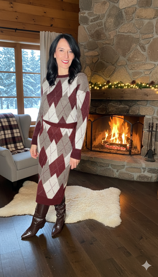 Conjunto de Punto Argyle