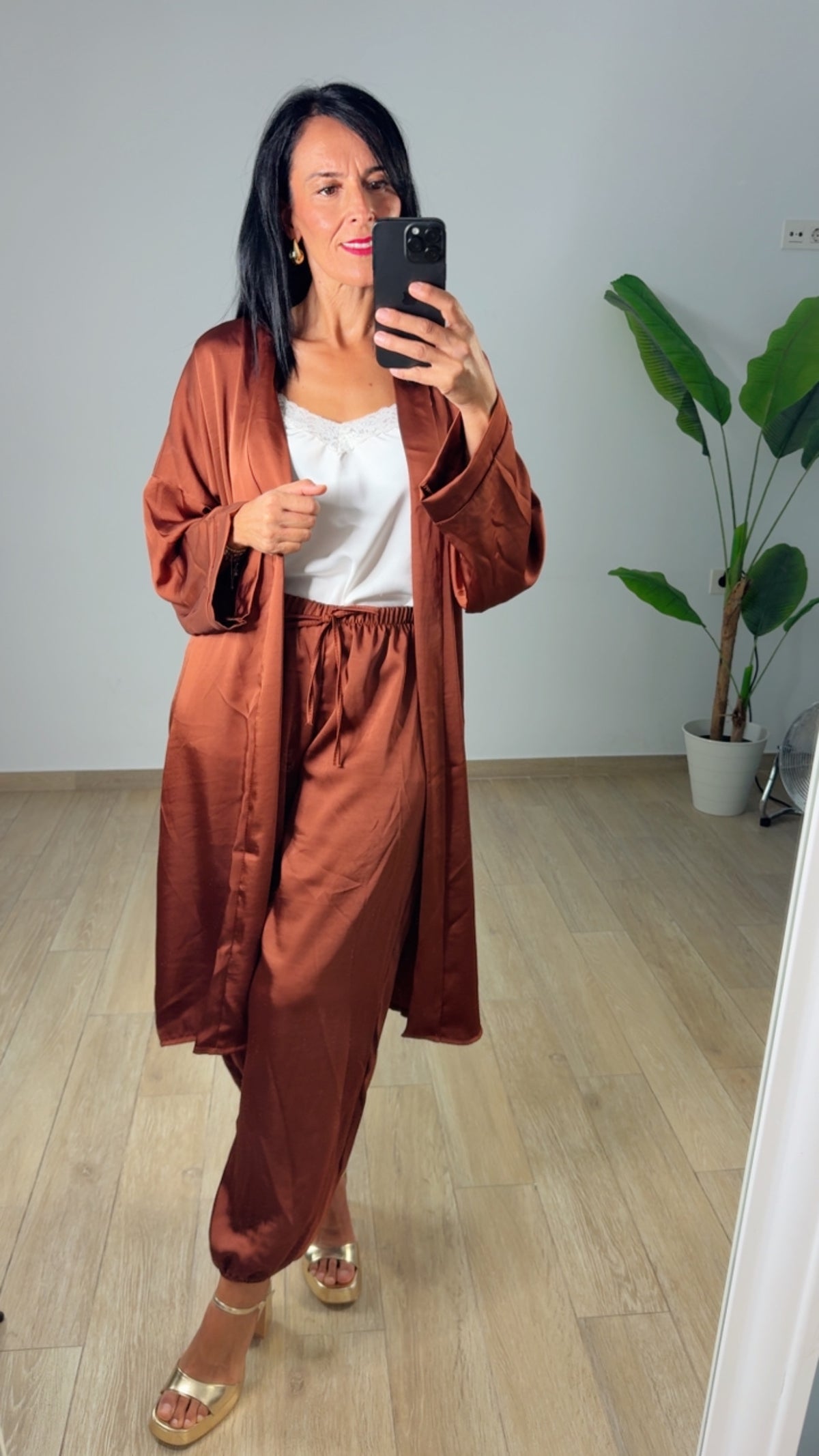 Conjunto Satinado