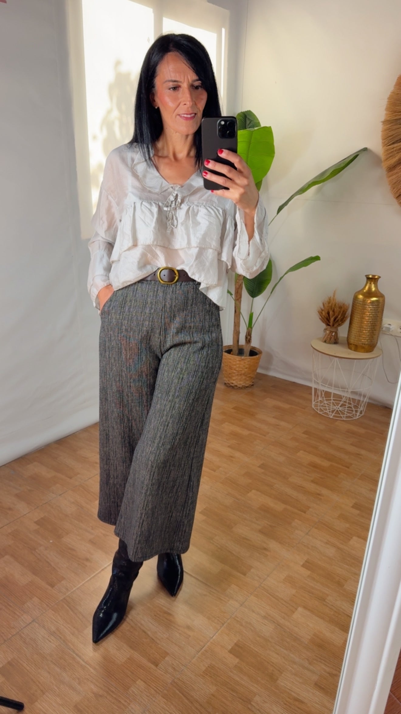 Pantalón Tweed Chic