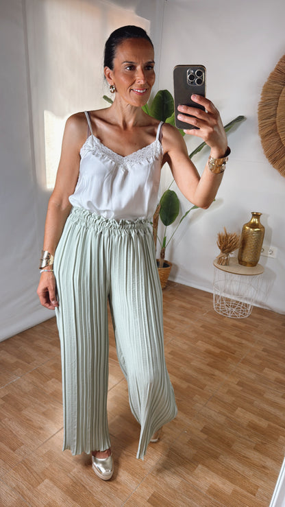 Pantalón Plisado
