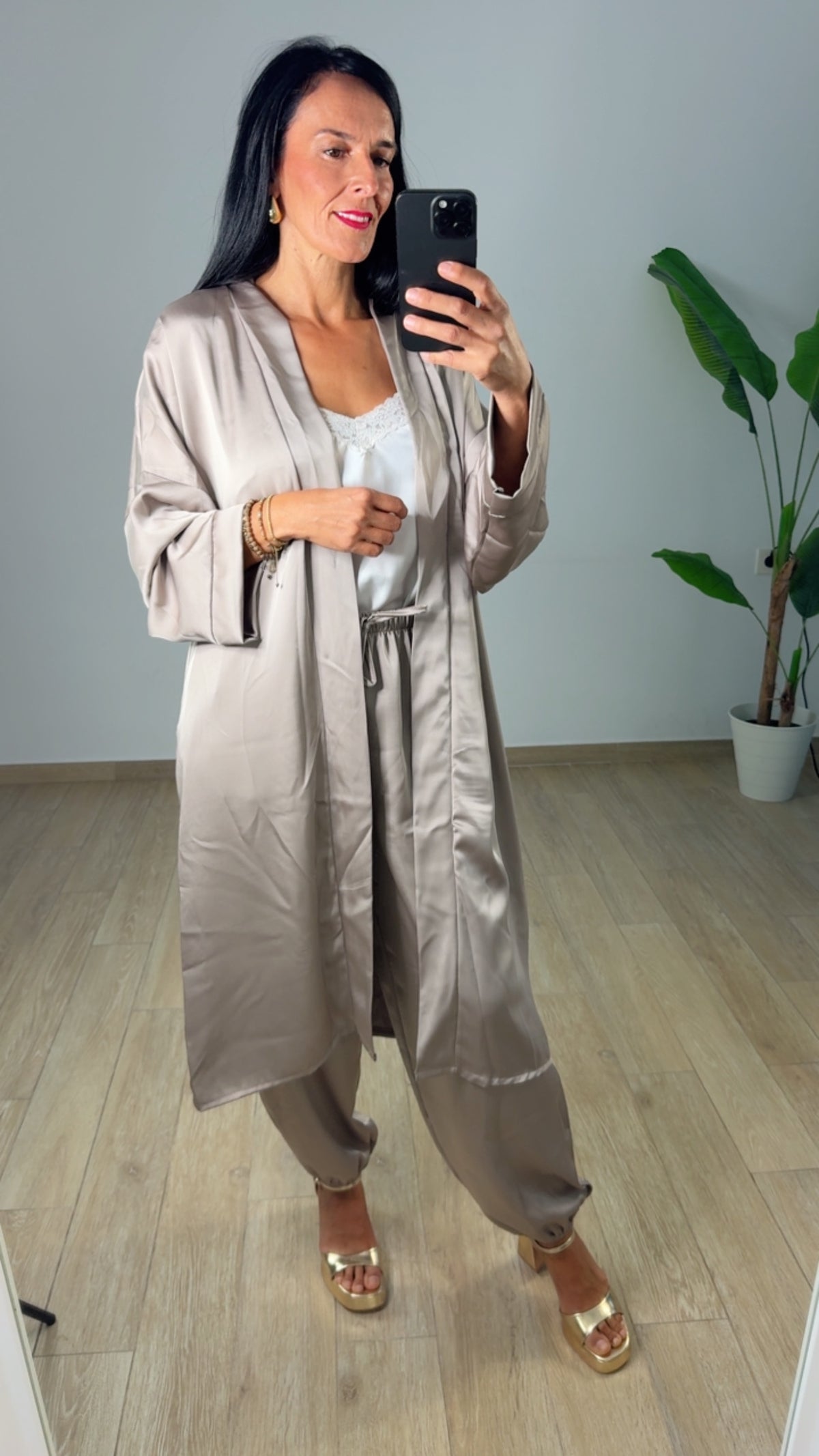 Conjunto Satinado