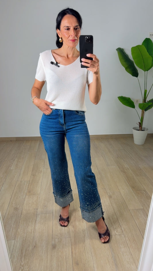 Pantalón vaquero Brillo