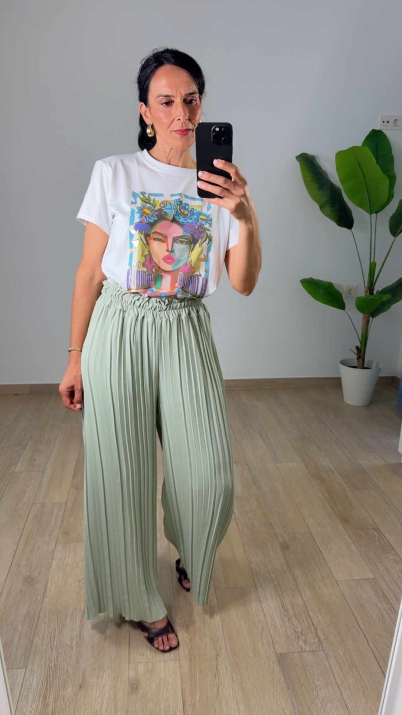 Pantalón Plisado
