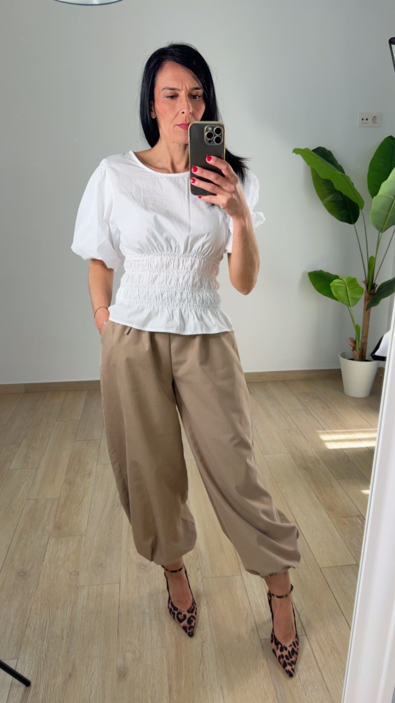 Camisa top crop
