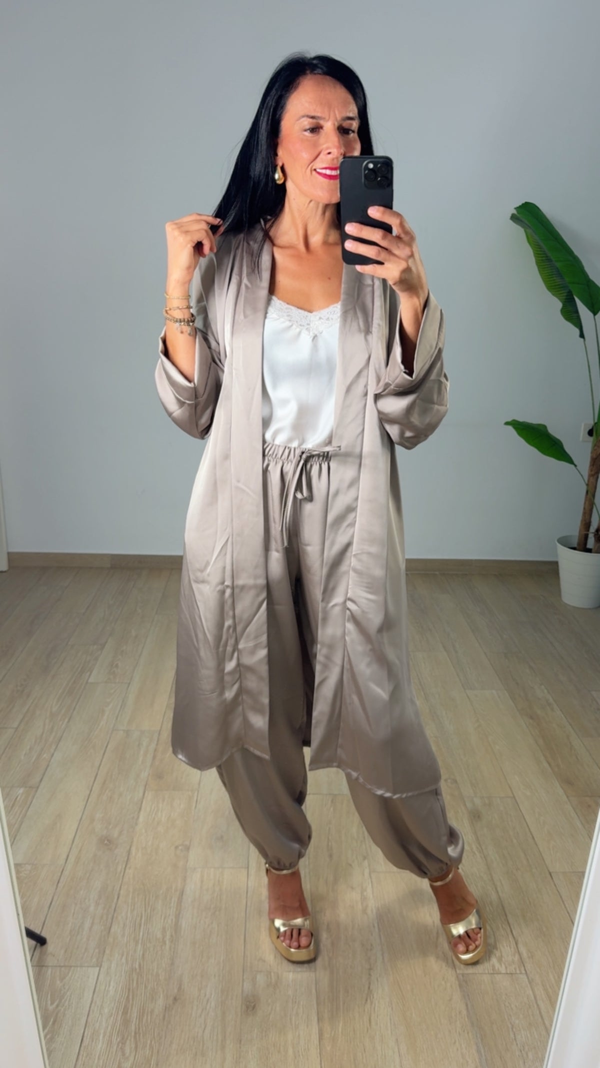 Conjunto Satinado