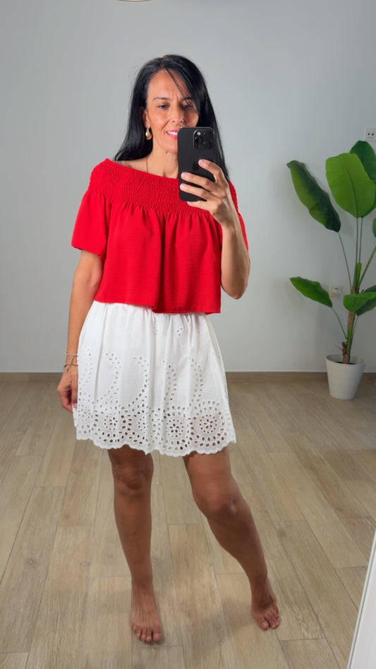 Falda calada