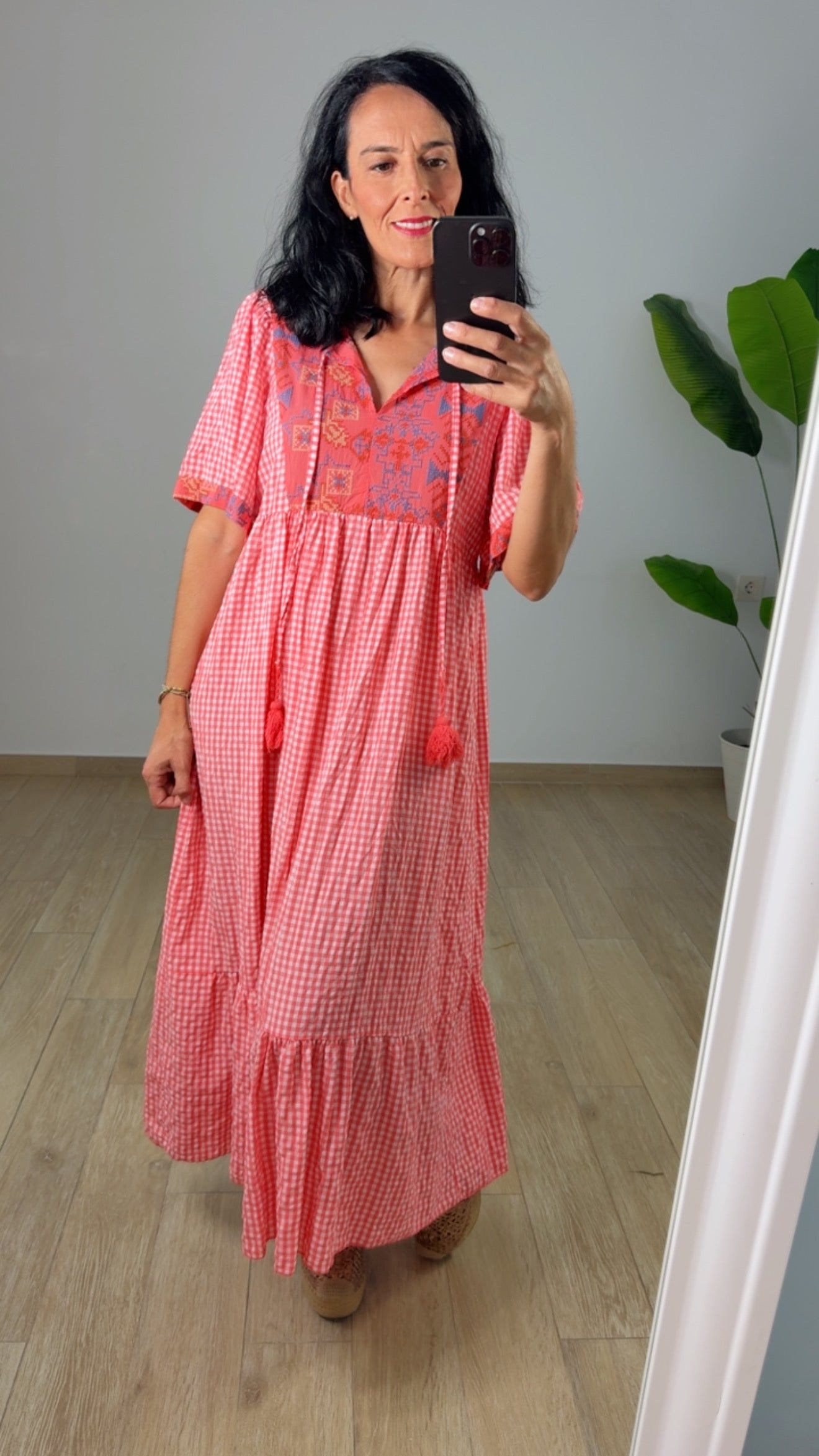 Vestido Boho Bordado