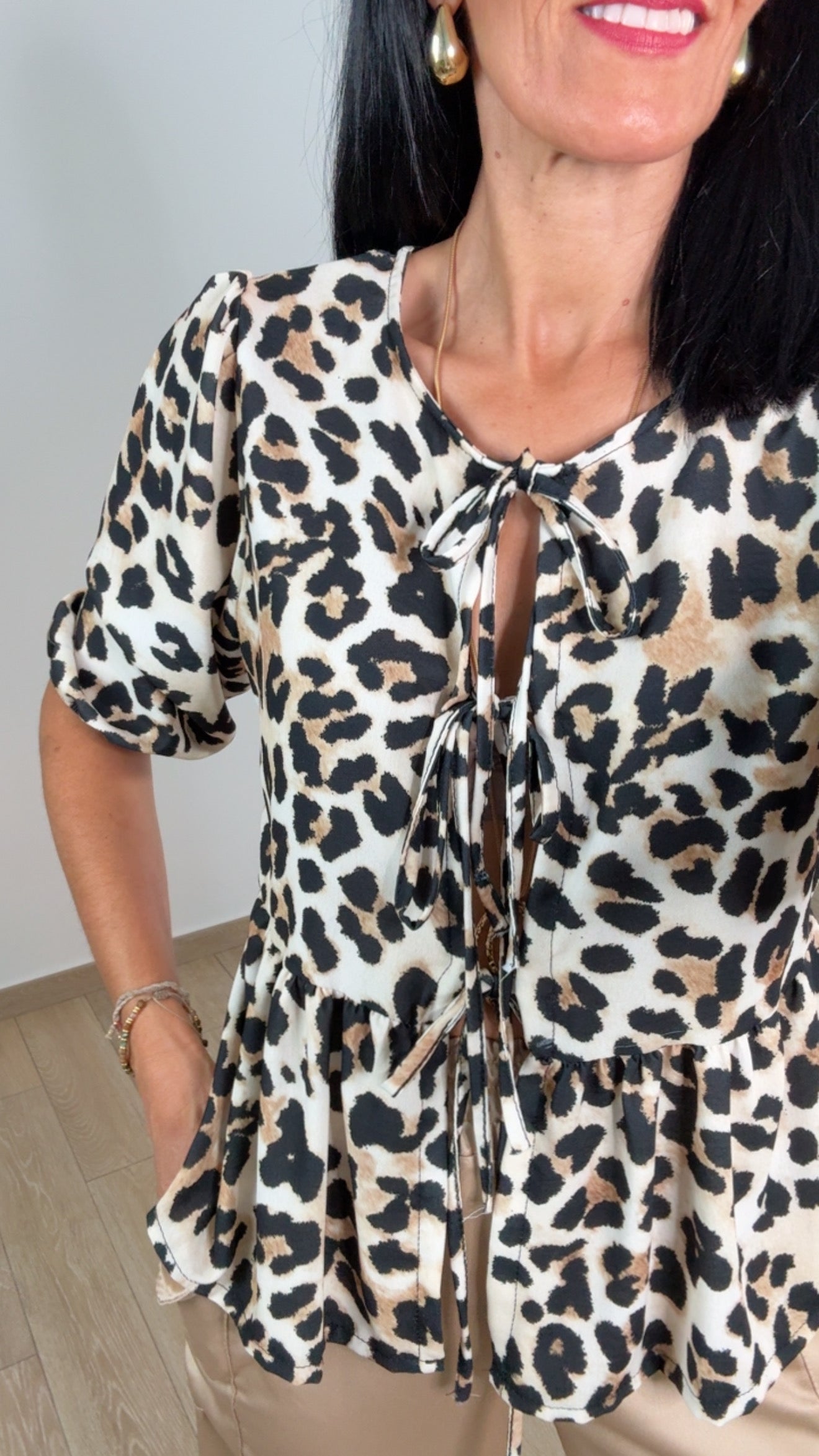 Blusa animal print