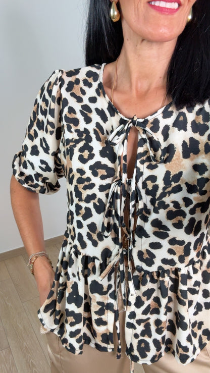 Blusa animal print