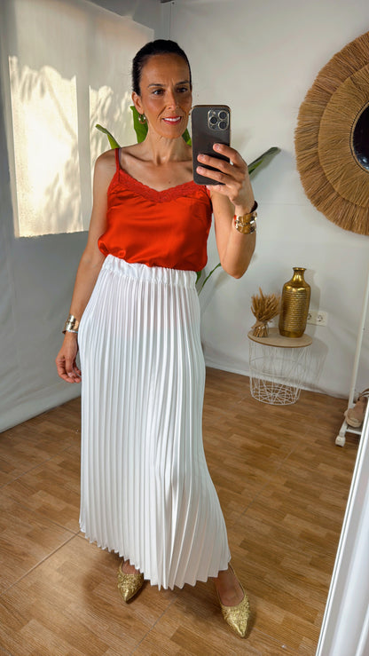 Falda Plisada